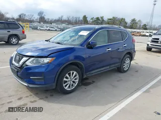 2018 Nissan Rogue SV with VIN 5N1AT2MV5JC711525, listed as a IAAI auction lot 41887956 with 153,893 mi miles. Bid and sale history available at carsss.com. Image 2.