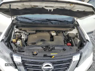 2020 Nissan Pathfinder S with VIN 5N1DR2AN5LC614845, listed as a Copart auction lot 54399345 with 82,754 mi miles and Salvage title. Bid and sale history available at DreamBid. Image 12.