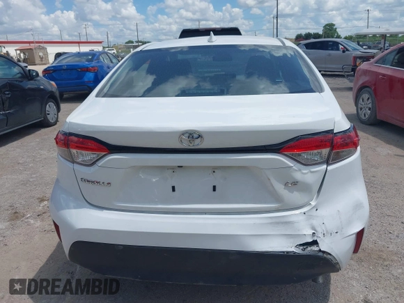 2024 Toyota Corolla LE with VIN 5YFB4MDE9RP167499, listed as a IAAI auction lot 42585208 with 22,842 mi miles and . Bid and sale history available at DreamBid. Image 16.