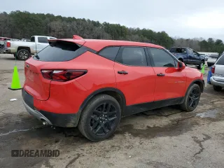 2020 Chevrolet Blazer LT with VIN 3GNKBCR46LS667864, listed as a Copart auction lot 42393635 with 92,756 mi miles and Salvage title. Bid and sale history available at DreamBid. Image 3.