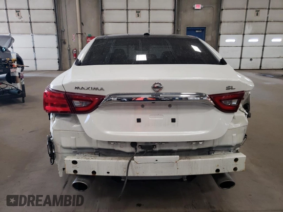 2016 Nissan Maxima 3.5 SV with VIN 1N4AA6AP7GC377987, listed as a Copart auction lot 55525155 with 104,322 mi miles and Salvage Title. Bid and sale history available at carsss.com. Image 6.