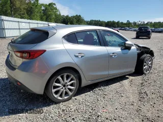 2016 Mazda 3 S Touring with VIN JM1BM1M3XG1293384, listed as a Copart auction lot 55459765 with 67,481 mi miles and Salvage title. Bid and sale history available at DreamBid. Image 3.