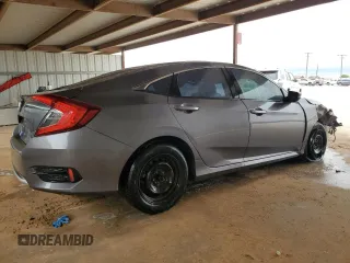 2020 Honda Civic LX with VIN 19XFC2F67LE212639, listed as a Copart auction lot 51865825 with 96,746 mi miles and Clean Title. Bid and sale history available at DreamBid. Image 3.