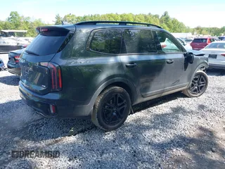 2024 Kia Telluride EX X-Line with VIN 5XYP3DGC9RG539740, listed as a IAAI auction lot 42330422 with 28,216 mi miles and . Bid and sale history available at DreamBid. Image 4.
