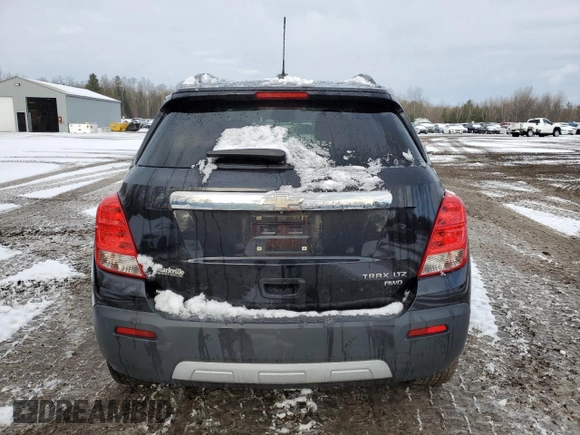 2015 Chevrolet Trax LTZ with VIN 3GNCJTSB2FL157588, listed as a Copart auction lot 50223065 with 194,693 mi miles and Clean Title. Bid and sale history available at carsss.com. Image 6.