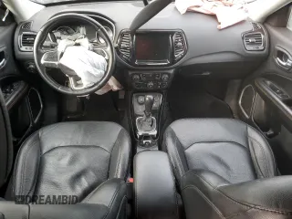 2021 Jeep Compass Limited with VIN 3C4NJDCB0MT551058, listed as a Copart auction lot 47301095 with 47,256 mi miles and Salvage Title. Bid and sale history available at DreamBid. Image 8.