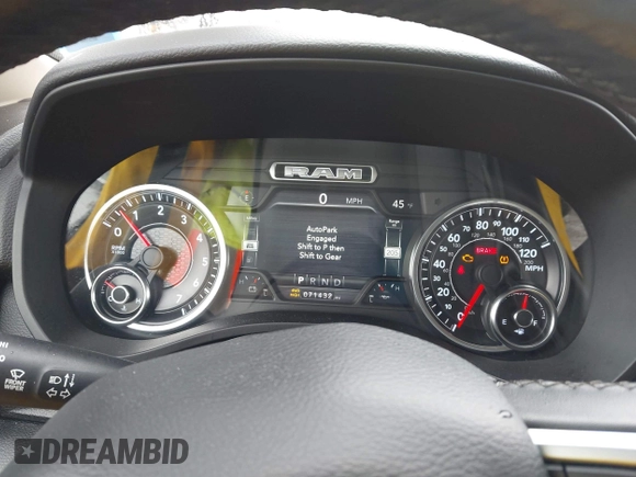 2019 Ram 1500 Big Horn с VIN 1C6SRFFT0KN538889, выставлен на аукционе IAAI как лот 42002519 с пробегом 71 432 миль миль и . История ставок и продаж доступна на DreamBid. Изображение 7.