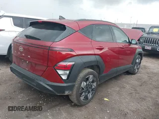2024 Hyundai Kona SEL with VIN KM8HB3AB2RU122617, listed as a IAAI auction lot 41912888 with 34,897 mi miles and . Bid and sale history available at carsss.com. Image 4.