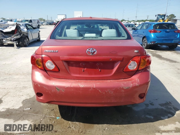 2010 Toyota Corolla with VIN 1NXBU4EE5AZ292906, listed as a Copart auction lot 52550065 with 155,935 mi miles and Salvage Title. Bid and sale history available at carsss.com. Image 6.