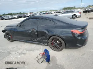 2021 BMW 4 Series 430i with VIN WBA53AP05MCG80393, listed as a Copart auction lot 84918394 with 61,614 mi miles and Salvage Title. Bid and sale history available at DreamBid. Image 2.