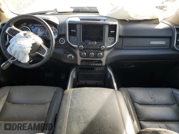 2020 Ram 1500 Big Horn with VIN 1C6RREBTXLN179888, listed as a Copart auction lot 43540855 with 104,048 mi miles and Salvage Title. Bid and sale history available at carsss.com. Image 8.