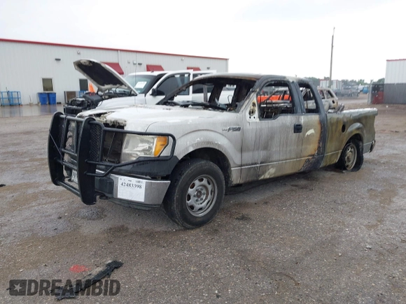 2010 Ford F-150 XL with VIN 1FTEX1EW1AFD20155, listed as a IAAI auction lot 42483398 with Not provided miles and . Bid and sale history available at DreamBid. Image 2.