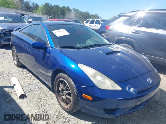 2004 Toyota Celica GT with VIN JTDDR32T240171841, listed as a IAAI auction lot 41986131 with 169,240 mi miles and . Bid and sale history available at DreamBid. Image 1.