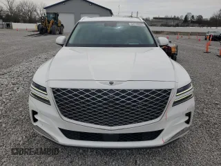 2021 Genesis GV80 with VIN KMUHCESC3MU063670, listed as a Copart auction lot 52118905 with 72,696 mi miles and Salvage Title. Bid and sale history available at DreamBid. Image 5.