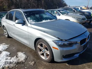 2014 BMW 3 Series 320i xDrive with VIN WBA3C3G51ENR25515, listed as a IAAI auction lot 41150558 with Not Provided miles. Bid and sale history available at carsss.com. Image 1.