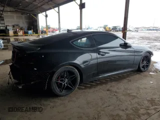 2016 Hyundai Genesis Coupe Ultimate with VIN KMHHU6KJ7GU133157, listed as a Copart auction lot 48423185 with Not provided miles and Salvage title. Bid and sale history available at DreamBid. Image 3.