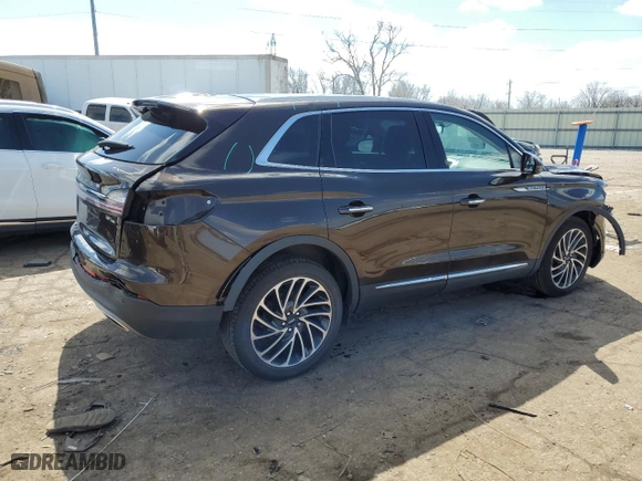 2020 Lincoln Nautilus Reserve with VIN 2LMPJ8K97LBL22319, listed as a Copart auction lot 50528965 with 24,208 mi miles and Salvage Title. Bid and sale history available at carsss.com. Image 3.