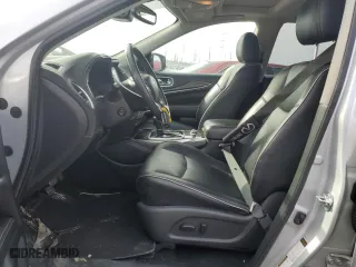 2019 Infiniti QX60 PURE with VIN 5N1DL0MM6KC565761, listed as a Copart auction lot 46236875 with 82,677 mi miles and Salvage Title. Bid and sale history available at carsss.com. Image 7.