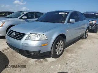 2001 Volkswagen Passat GLS z VIN WVWPD63B01P287514, wystawiony jako Copart lot #77892534 z przebiegiem 54 129 mil mil oraz Nie do naprawy • Non repairable. Historia ofert i sprzedaży dostępna na DreamBid. Obrazek 1.