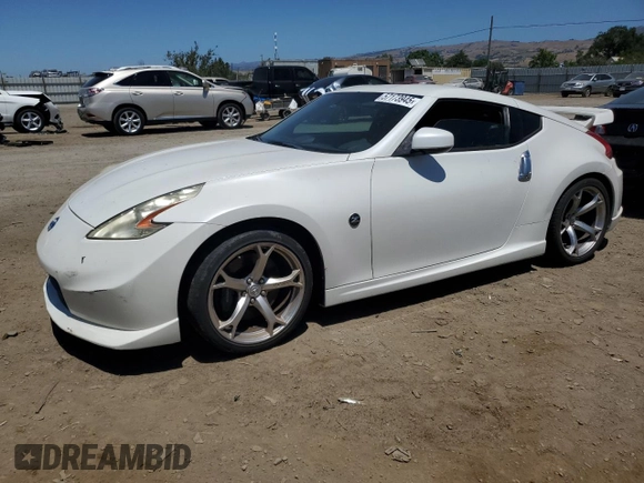 2011 Nissan 370Z Touring z VIN JN1AZ4EH7BM551606, wystawiony jako Copart lot #57173945 z przebiegiem Nie podano mil oraz Szkoda całkowita • Salvage title. Historia ofert i sprzedaży dostępna na DreamBid. Obrazek 1.