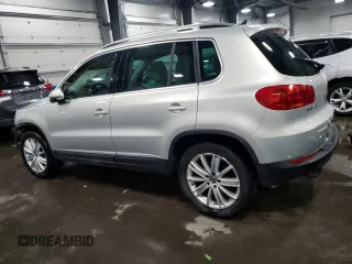 2012 Volkswagen Tiguan S with VIN WVGBV7AX3CW512668, listed as a Copart auction lot 42055975 with 106,148 mi miles and Salvage Title. Bid and sale history available at DreamBid. Image 2.