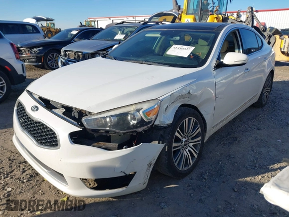 2015 Kia Cadenza Premium with VIN KNALN4D77F5170135, listed as a IAAI auction lot 41310337 with 237,376 mi miles. Bid and sale history available at carsss.com. Image 18.