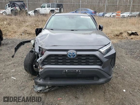 2023 Toyota RAV4 Hybrid LE with VIN 4T3LWRFV1PU106501, listed as a Copart auction lot 51085515 with 44,908 mi miles and Salvage title. Bid and sale history available at DreamBid. Image 5.