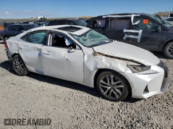 2020 Lexus IS 300 with VIN JTHAA1D26L5108390, listed as a Copart auction lot 59283484 with 33,370 mi miles and Salvage title. Bid and sale history available at DreamBid. Image 4.