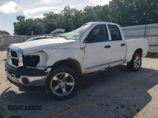2006 Dodge 1500 SLT with VIN 1D7HU18216S583894, listed as a Copart auction lot 62955765 with 200,985 mi miles and Salvage title. Bid and sale history available at DreamBid. Image 1.