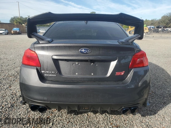 2021 Subaru WRX STI with VIN JF1VA2E68M9816313, listed as a Copart auction lot 44626635 with 0 mi miles and Non Repairable. Bid and sale history available at carsss.com. Image 6.