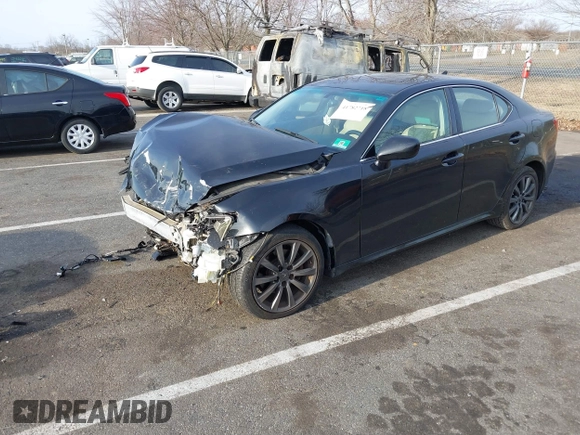 2008 Lexus IS 250 with VIN JTHCK262682026709, listed as a IAAI auction lot 41782718 with 176,815 mi miles. Bid and sale history available at carsss.com. Image 2.