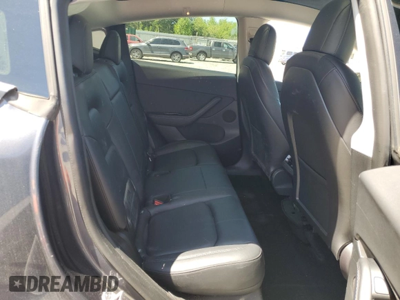 2022 Tesla Model Y Performance with VIN 7SAYGDEF3NF384161, listed as a Copart auction lot 59989145 with 12,731 mi miles and Salvage title. Bid and sale history available at DreamBid. Image 10.