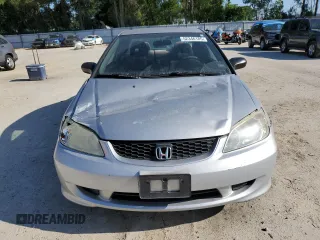 2005 Honda Civic Cpe LX with VIN 1HGEM22535L020118, listed as a Copart auction lot 52346185 with 148,777 mi miles and Salvage Title. Bid and sale history available at carsss.com. Image 5.