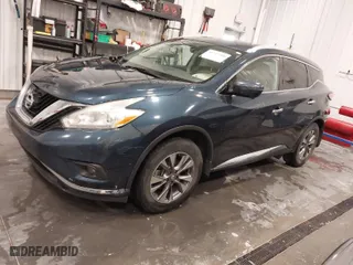 2016 Nissan Murano S with VIN 5N1AZ2MG1GN120699, listed as a IAAI auction lot 41745300 with 99,345 mi miles. Bid and sale history available at carsss.com. Image 2.