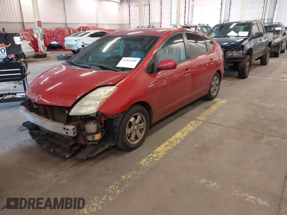 2008 Toyota Prius with VIN JTDKB20U883360323, listed as a IAAI auction lot 41357695 with 24,182 mi miles. Bid and sale history available at carsss.com. Image 2.