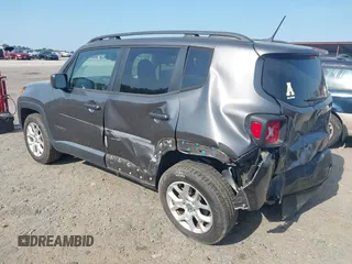 2016 Jeep Renegade Latitude z VIN ZACCJABT0GPD87340, wystawiony jako IAAI lot #42159423 z przebiegiem 121 869 mil mil oraz . Historia ofert i sprzedaży dostępna na DreamBid. Obrazek 3.