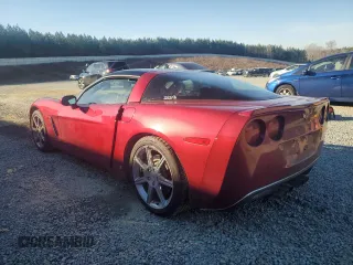 2008 Chevrolet Corvette with VIN 1G1YY26W085111304, listed as a Copart auction lot 88851425 with 215,465 mi miles and Salvage Title. Bid and sale history available at carsss.com. Image 2.