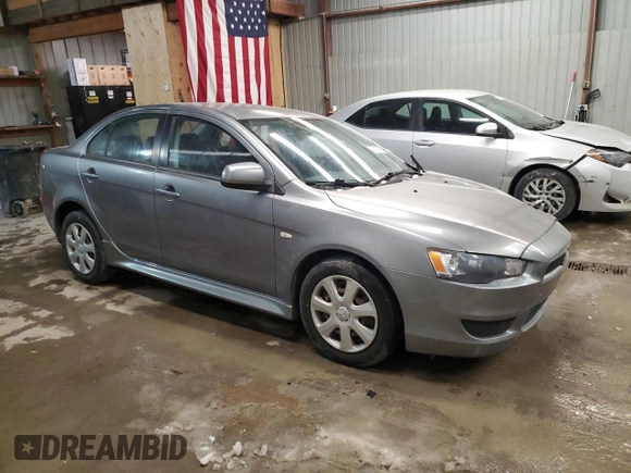 2013 Mitsubishi Lancer ES with VIN JA32U2FU6DU001654, listed as a Copart auction lot 42436575 with 96,132 mi miles and Salvage Title. Bid and sale history available at carsss.com. Image 4.