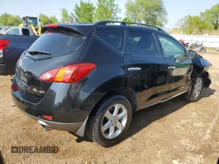 2010 Nissan Murano SL with VIN JN8AZ1MW2AW103793, listed as a Copart auction lot 54188244 with 125,518 mi miles and Salvage Title. Bid and sale history available at carsss.com. Image 3.