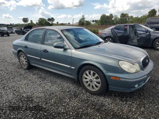 2005 Hyundai Sonata GLS with VIN KMHWF35H85A123003, listed as a Copart auction lot 73971014 with 0 mi miles and Salvage Title. Bid and sale history available at carsss.com. Image 4.