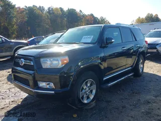 2011 Toyota 4Runner SR5 with VIN JTEZU5JR7B5022620, listed as a IAAI auction lot 40702968 with 158,449 mi miles. Bid and sale history available at carsss.com. Image 2.
