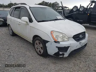 2009 Kia Rondo LX with VIN KNAFG526097252515, listed as a IAAI auction lot 41391949 with 174,583 mi miles. Bid and sale history available at carsss.com. Image 1.
