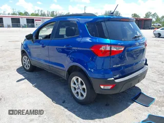 2021 Ford EcoSport SE with VIN MAJ6S3GL5MC451215, listed as a IAAI auction lot 42531927 with 50,985 mi miles and . Bid and sale history available at DreamBid. Image 3.