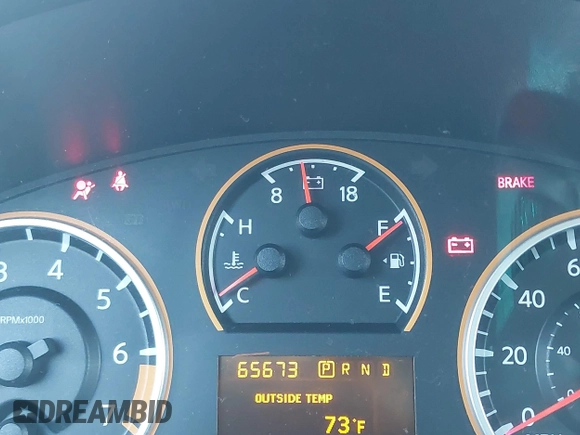 2012 Nissan Titan SV with VIN 1N6BA0EK5CN312092, listed as a IAAI auction lot 41881794 with 65,673 mi miles. Bid and sale history available at carsss.com. Image 15.