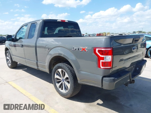 2020 Ford F-150 XL with VIN 1FTEX1CP4LFA18034, listed as a IAAI auction lot 42526312 with 75,631 mi miles and . Bid and sale history available at DreamBid. Image 3.