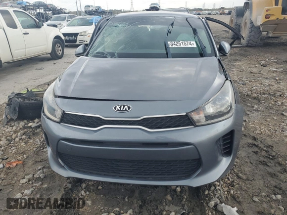 2019 Kia Rio S with VIN 3KPA24AB3KE171390, listed as a Copart auction lot 86492264 with 0 mi miles and Salvage Title. Bid and sale history available at carsss.com. Image 5.