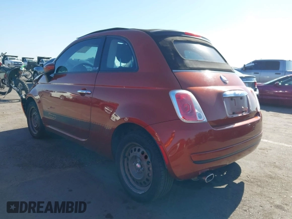 2013 FIAT 500 Pop with VIN 3C3CFFDR2DT698230, listed as a IAAI auction lot 42531400 with 118,400 mi miles and . Bid and sale history available at DreamBid. Image 3.