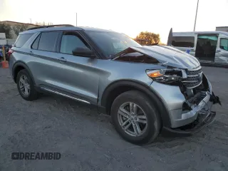 2024 Ford Explorer XLT with VIN 1FMSK7DH9RGA41481, listed as a Copart auction lot 43272945 with 12,559 mi miles and Salvage Title. Bid and sale history available at carsss.com. Image 4.