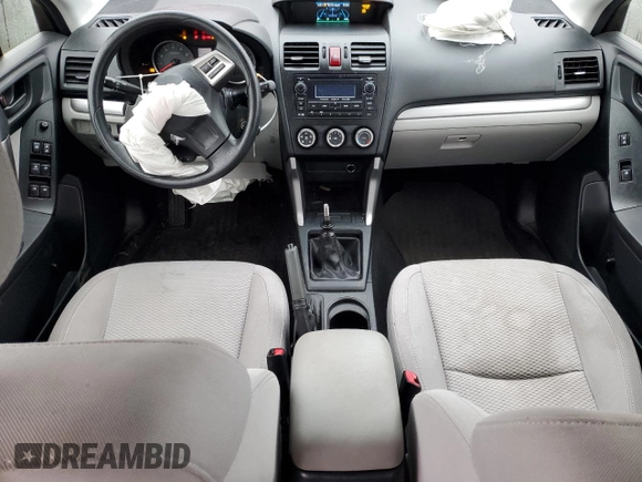 2015 Subaru Forester 2.5i with VIN JF2SJAAC6FG817043, listed as a Copart auction lot 46461615 with 80,895 mi miles and Salvage Title. Bid and sale history available at carsss.com. Image 8.