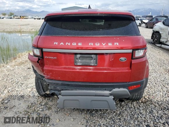 2017 Land Rover Range Rover Evoque SE with VIN SALVP2BG4HH224854, listed as a Copart auction lot 54742555 with 59,139 mi miles and Salvage title. Bid and sale history available at DreamBid. Image 6.